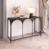Zuo Modern Loriet Console Table in Black - Lifestyle - Zuo Modern Loriet Console Table in Black - Lifestyle