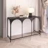 Zuo Modern Loriet Console Table in Black - Lifestyle - Zuo Modern Loriet Console Table in Black - Lifestyle