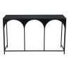 Zuo Modern Loriet Console Table in Black - Back View - Zuo Modern Loriet Console Table in Black - Back View