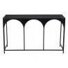 Zuo Modern Loriet Console Table in Black - Back View - Zuo Modern Loriet Console Table in Black - Back View