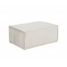 Sunpan Calista Ottoman In Navarro Stone - Angled - Sunpan Calista Ottoman In Navarro Stone - Angled