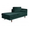 Sunpan Daytona Sofa in Aspect Forest - Angled