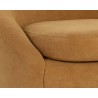 Sunpan Bliss Swivel Lounge Chair in Treasure Gold - Seat Close-up
