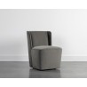 Sunpan Aamita Wheeled Dining Chair - Piccolo Pebble - Lifestyle