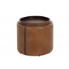 Sunpan Borelli Storage Ottoman - Tobacco Tan / Autumn Chestnut 5