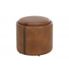 Sunpan Borelli Storage Ottoman - Tobacco Tan / Autumn Chestnut 1