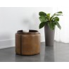 Sunpan Borelli Storage Ottoman - Tobacco Tan / Autumn Chestnut - Lifestyle