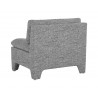 Sunpan Dallin Lounge Chair In Boho Sesame - Back Side Angle