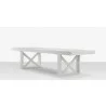 Source Furniture Contemporary Square X Style Dining Table Base Angle with Top - Source Furniture Contemporary Square X Style Dining Table Base Angle with Top