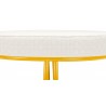 Source Furniture Elephant Ottoman Round Closeup View
