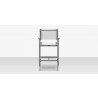 Source Furniture Fusion Aluminum Bar Arm Chair  10