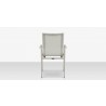 Source Furniture Tide Aluminum Sling Dining Arm Chair 10