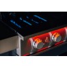 TrueFlame 40" 5 Burner Gas Grill - Grill burners On