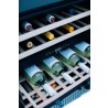 TrueFlame 24" Outdoor Rated Dual Zone Wine Cooler - Inside Racks Full