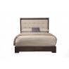 Alpine Furniture Savannah Queen Bed in Pecan - Front