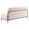 Zuo Modern Arendal Sofa Vanilla - Back Angled - Zuo Modern Arendal Sofa Vanilla - Back Angled