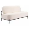 Zuo Modern Arendal Sofa Vanilla - Angled - Zuo Modern Arendal Sofa Vanilla - Angled