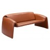 Zuo Modern Horten Sofa in Brown - Angled
