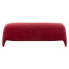 Zuo Modern Horten Sofa in Red - Back View