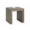 Sunpan Hilbert End Table - Angled - Sunpan Hilbert End Table - Angled