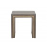 Sunpan Hilbert End Table - Front - Sunpan Hilbert End Table - Front