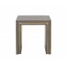 Sunpan Hilbert End Table - Front - Sunpan Hilbert End Table - Front