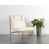 Sunpan Elanor Lounge Chair Altro White - Lifestyle
