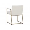 Sunpan Balford Dining Armchair Ivory Back