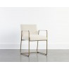 Sunpan Balford Dining Armchair Ivory