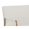 Sunpan Balford Dining Armchair Ivory Arm
