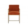Sunpan Balford Dining Armchair Rust