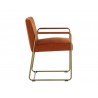 Sunpan Balford Dining Armchair Rust Side