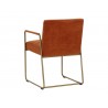 Sunpan Balford Dining Armchair Rust Back