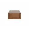 Sunpan Barella Coffee Table in Cognac Leather - Side - Sunpan Barella Coffee Table in Cognac Leather - Side