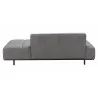 Zuo Modern Confection Sofa in Grey - Back View - Zuo Modern Confection Sofa in Grey - Back View