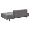 Zuo Modern Confection Sofa in Grey - Back Angled