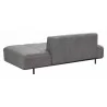 Zuo Modern Confection Sofa in Grey - Back Angled - Zuo Modern Confection Sofa in Grey - Back Angled