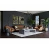 Sunpan Armani Armchair in Cognac Leather - Lifestyle 2 - Sunpan Armani Armchair in Cognac Leather - Lifestyle 2