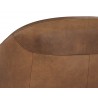 Sunpan Armani Armchair in Cognac Leather - Seat Foam