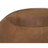 Sunpan Armani Armchair in Cognac Leather - Seat Foam - Sunpan Armani Armchair in Cognac Leather - Seat Foam