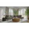 Sunpan Brandi Sofa Chaise - Raf - Vintage Charcoal Leather - Lifestyle 2 - Sunpan Brandi Sofa Chaise - Raf - Vintage Charcoal Leather - Lifestyle 2