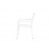 Sunset West Naples Stackable Sling Dining Chair - Side