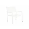 Sunset West Naples Stackable Sling Club Chair - Angled - Sunset West Naples Stackable Sling Club Chair - Angled