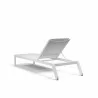 Sunset West Naples Stackable Chaise Lounge - Back Angle - Sunset West Naples Stackable Chaise Lounge - Back Angle