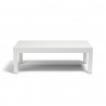 Sunset West Naples Coffee Table - White - Side - Long