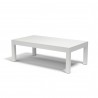 Sunset West Naples Coffee Table - White - Angled