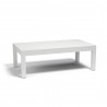 Sunset West Naples Coffee Table - White - Angled View