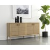 Sunpan Etienne Sideboard Rustic Oak