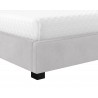 Sunpan Clemonte Bed In Polo Club Stone - Leg Close-up