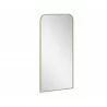 Sunpan Calabasas Floor Mirror In Rustic Oak - Angled View - Sunpan Calabasas Floor Mirror In Rustic Oak - Angled View